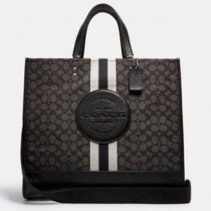 Coach Dempsey Tote with Matching Wallet EUC